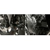 Tampons de protection R&G RACING Aero noir Honda CBF1000