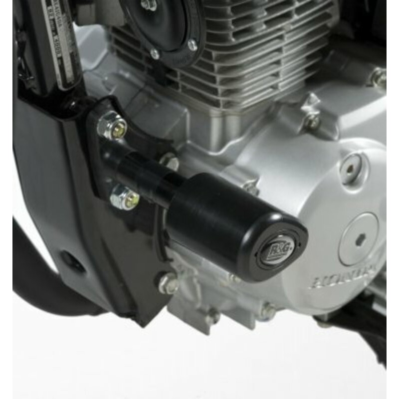 Tampons de protection R&G RACING Aero noir Honda CBF125