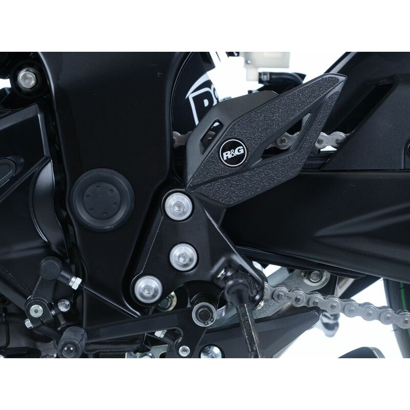 Adhésif anti-frottement R&G RACING platine talon noir (5 pièces) Suzuki GSX-S750