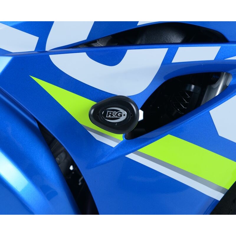 Tampons de protection R&G RACING Aero noir Suzuki GSX-R1000