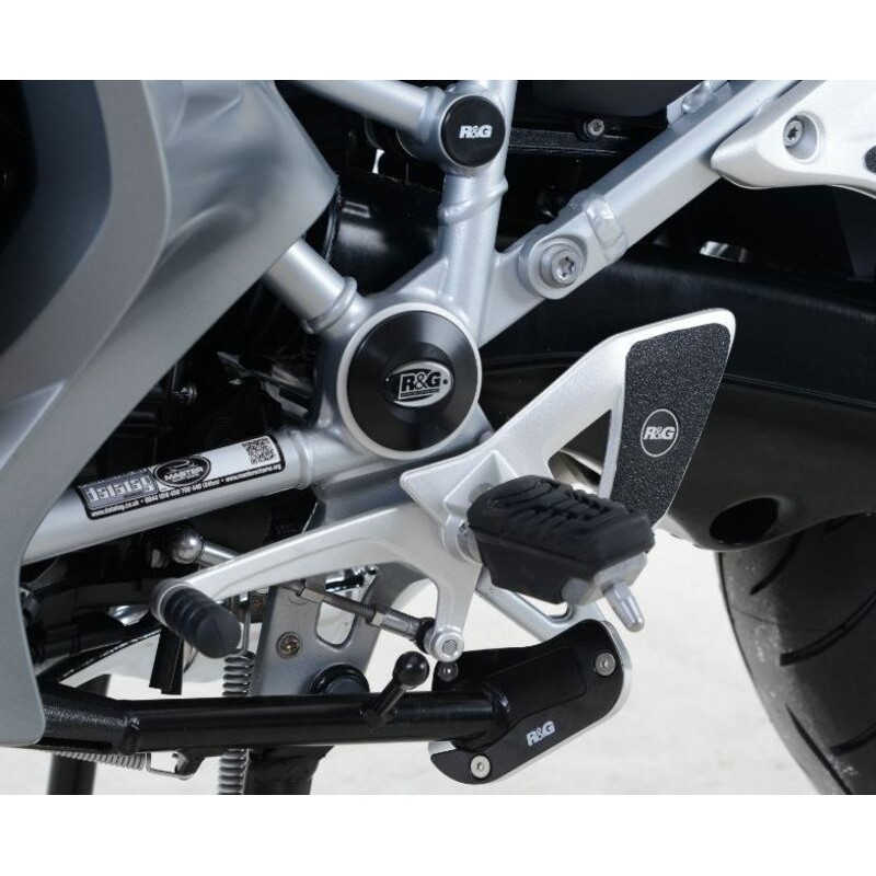 Insert de cadre / pivot bras oscillant R&G RACING noir BMW R1200RT