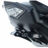 Support de plaque noir R&G RACING Kawasaki KLE  650 VERSYS