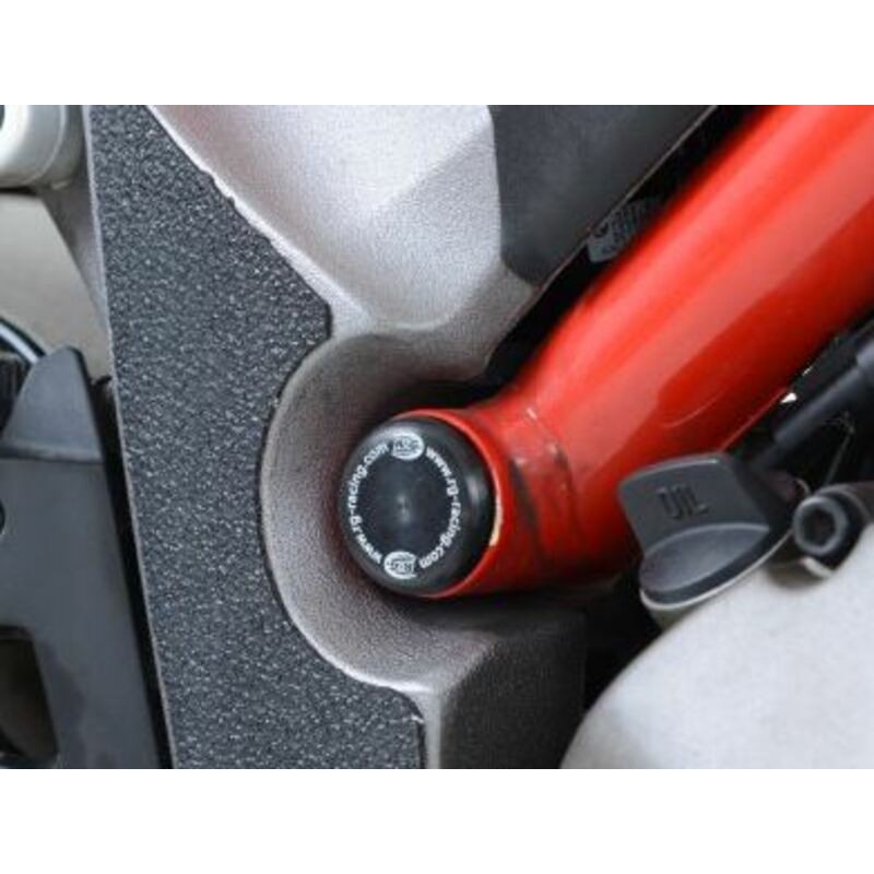 Insert de cadre haut droit R&G RACING noir Ducati Multistrada 1200