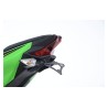 Support de plaque R&G RACING noir Kawasaki Ninja 400