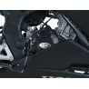 Couvre-carter droit R&G RACING noir Honda CBR250RR