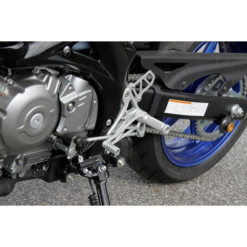 Commandes reculées LSL noir Suzuki SFV650 Gladius