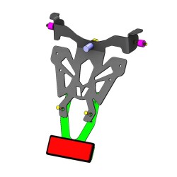 Support de plaque V PARTS...