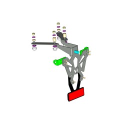 Support de plaque V PARTS...
