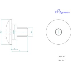Vis LIGHTECH M6 X 11 Type...