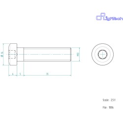 Vis LIGHTECH M10 X 40 Type...