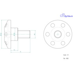 Vis LIGHTECH M6 X 15 Type...