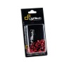 Kit vis de cadre LIGHTECH alu rouge 28 pièces Honda CBR 1000 RR