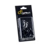Kit vis de carénage LIGHTECH alu noir 31 pièces Yamaha YZF-R6