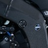 Insert de cadre gauche R&G RACING noir Yamaha R6