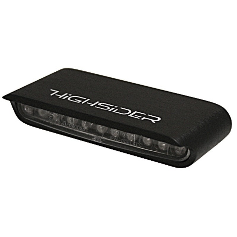 Clignotant LED HIGHSIDER Stripe avec boîtier universel en aluminium