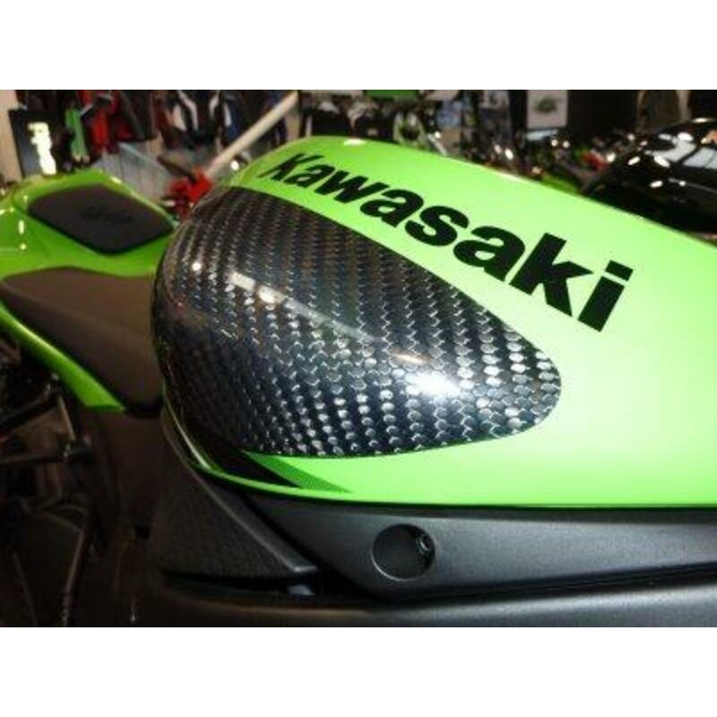 Sliders de réservoir R&G RACING carbone Kawasaki ZX6R/ZX10R