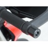Embouts de guidon R&G RACING noir Ducati Hyperstrada/Hypermotard 821/939