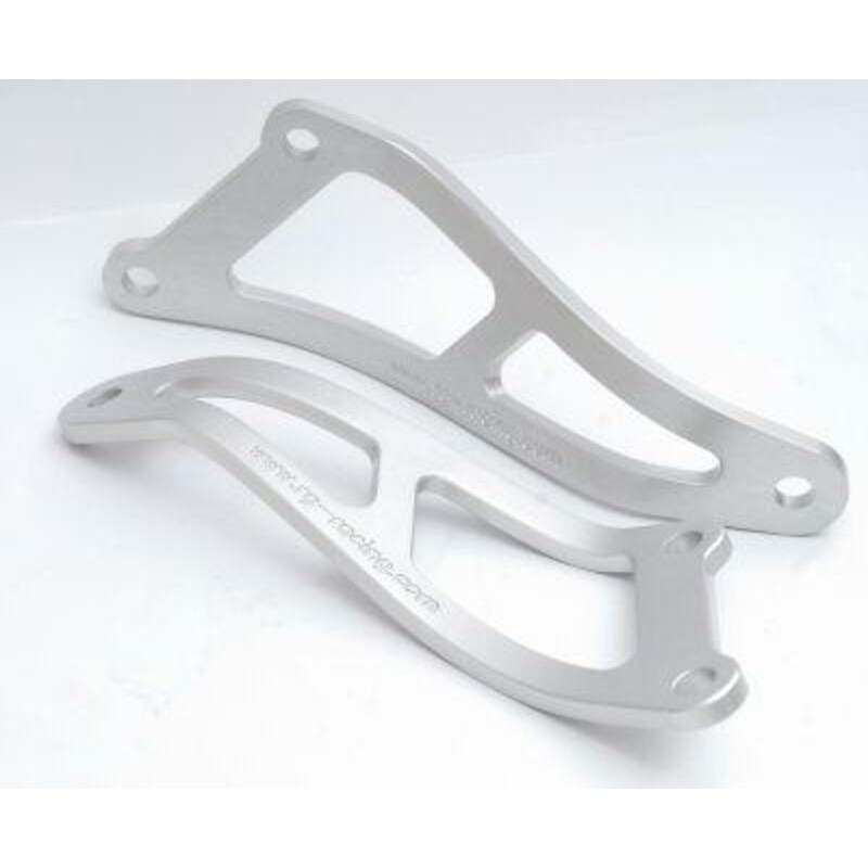 Patte de fixation de silencieux R&G RACING argent Kawasaki ZX6R