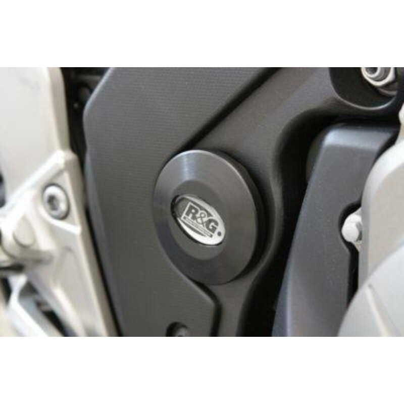 Insert de cadre droit R&G RACING noir Honda/Kawasaki