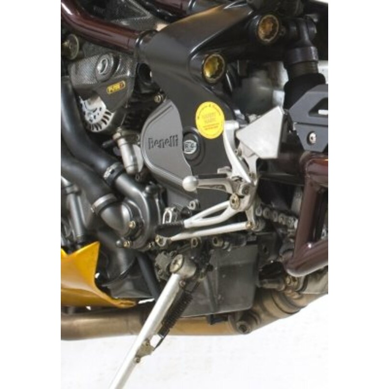 Insert de cadre (haut) R&G RACING noir Benelli Century Racer 1130