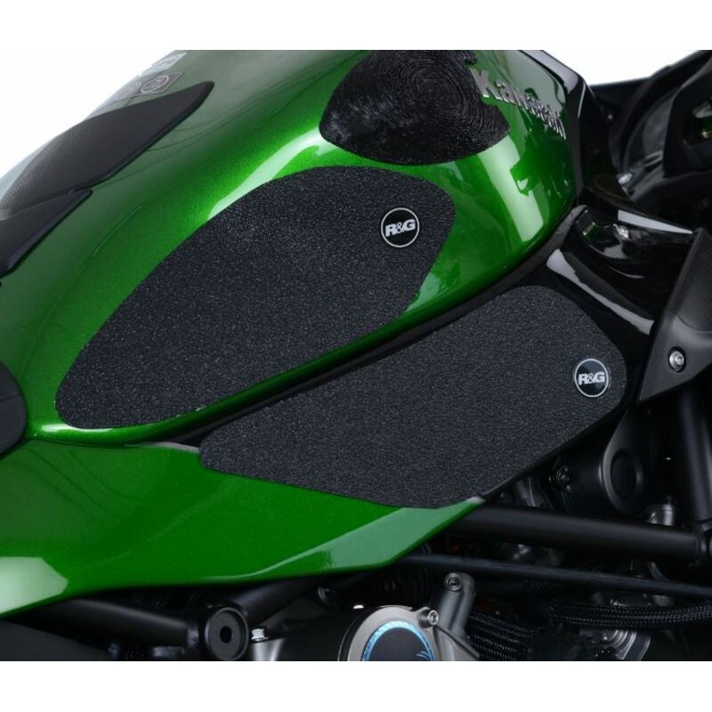 Kit grip de réservoir R&G RACING translucide (4 pièces) Kawasaki H2 SX