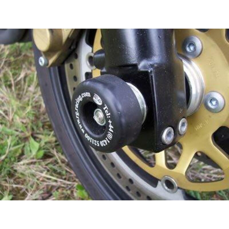 Protection de fourche R&G RACING noir Kawasaki ZRX1100/1200/R/S