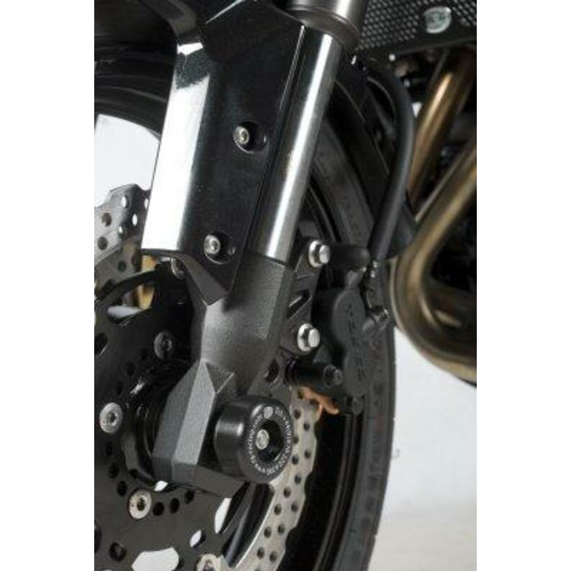 Protection de fourche R&G RACING noir Kawasaki Versys 650