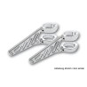 Kit de fixation de phare long HIGHSIDER 38-41 mm