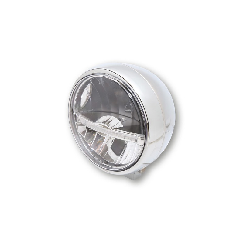 Phare LED HIGHSIDER Jackson 5 3/4" montage en bas