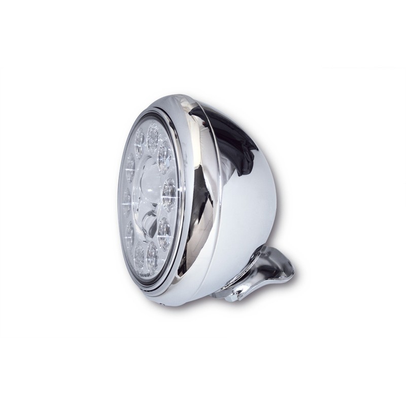 Phare LED HIGHSIDER HD-Style Type 1 - 7" montage par le bas