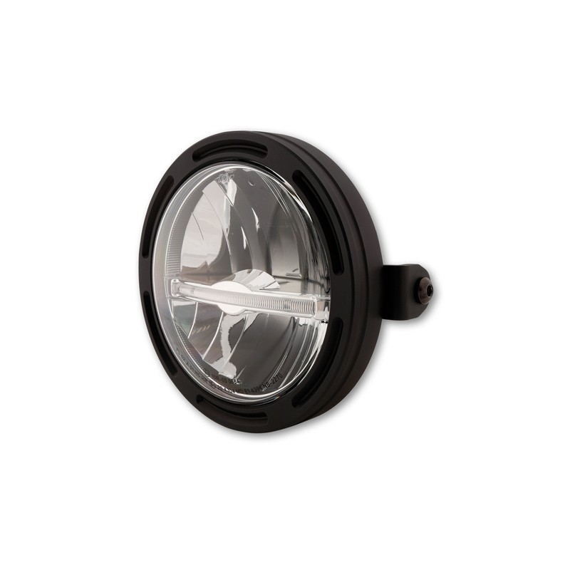 Phare LED HIGHSIDER Frame-R2 Jackson 5 3/4" noir montage latéral