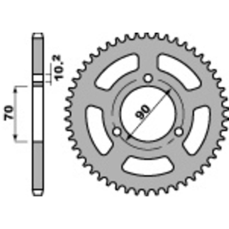 Couronne PBR acier standard 239 - 420