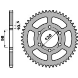 Couronne PBR acier standard...