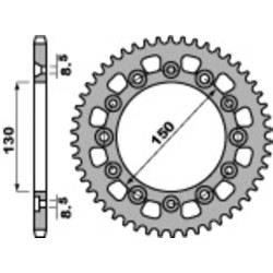 Couronne PBR acier standard...