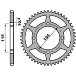 Couronne PBR acier standard...