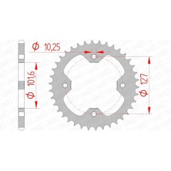 Couronne AFAM acier...