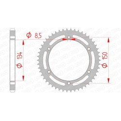 Couronne AFAM acier...