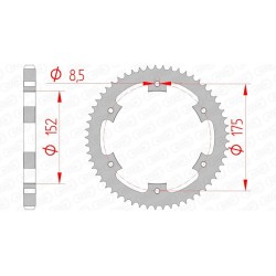 Couronne AFAM acier...