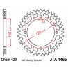 Couronne JT SPROCKETS aluminium Ultra-Light anti-boue 1465 - 420