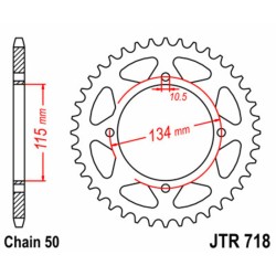 Couronne JT SPROCKETS acier...