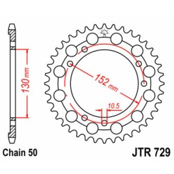 Couronne JT SPROCKETS acier...