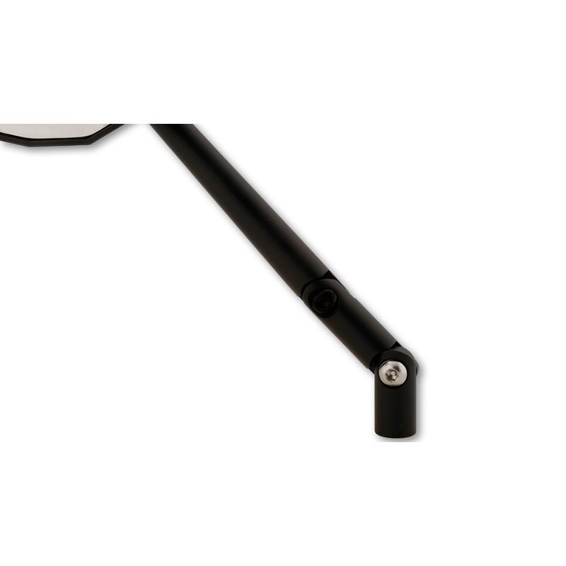 Extension de rétroviseur HIGHSIDER 16-L Blast finition satinée par microbillage