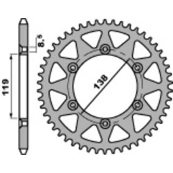 Couronne PBR acier standard...