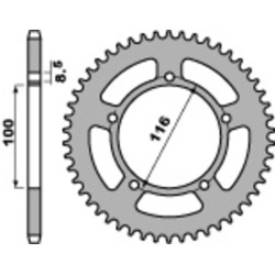 Couronne PBR acier standard...