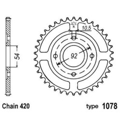 Couronne B1 acier standard...