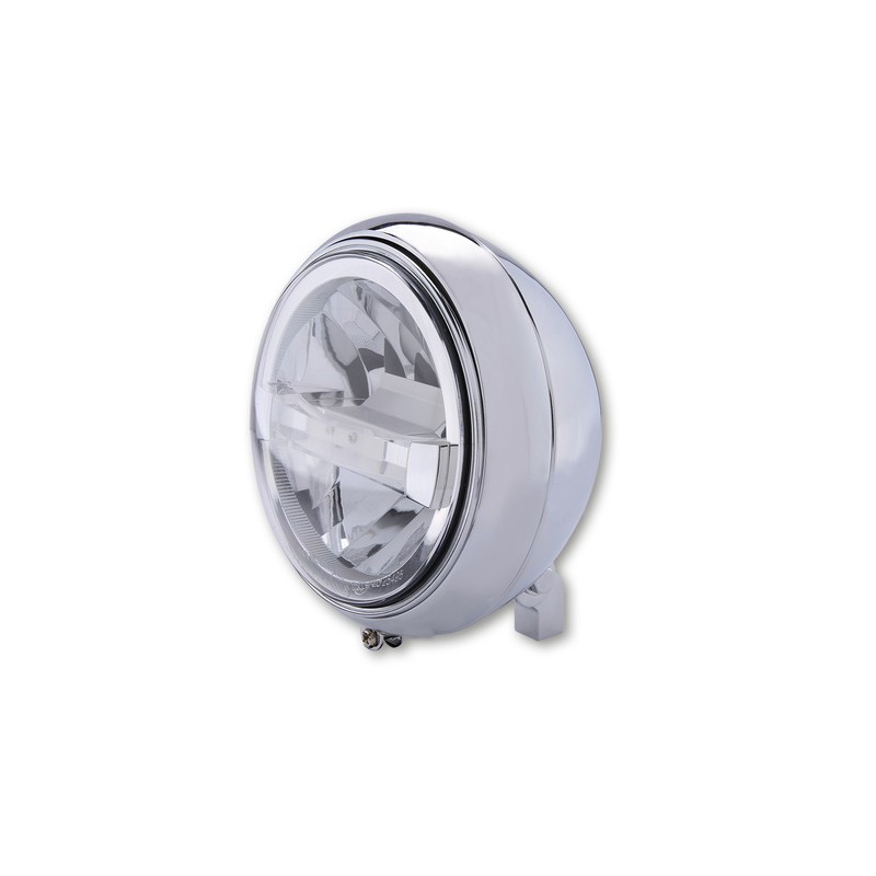 Projecteur LED HIGHSIDER Yuma 2 Type 4 - 7" chromé