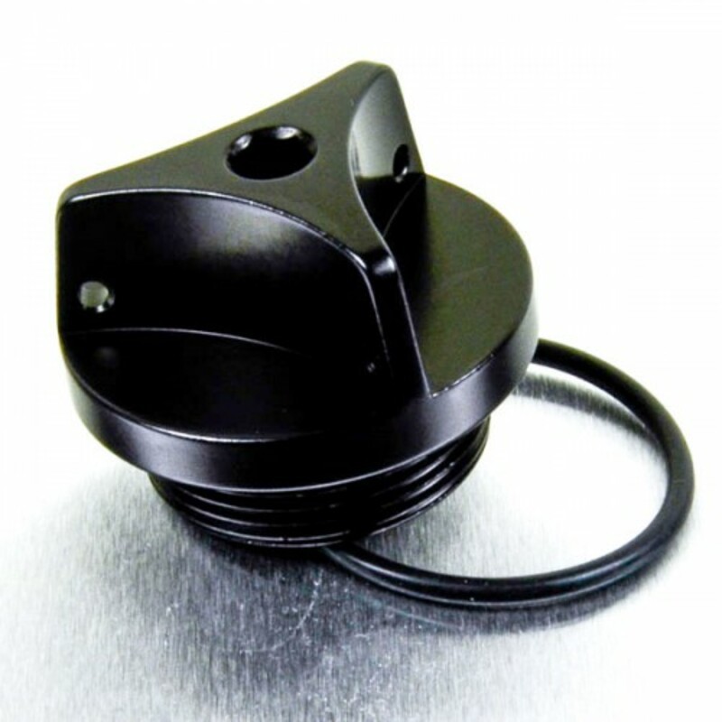Bouchon d'huile Pro-Bolt alu noir Kawasaki Z1000/ZX10R
